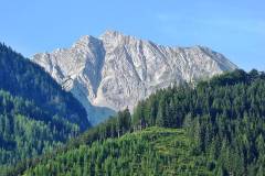 Blick von der Kampermauer auf die Haller Mauern