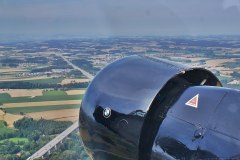 Oldtimerflug mit der Ju 52 - Wieder zurück nach Wels