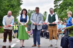 Feierliche Radwegeröffnung in Manning. Am Sonntag 11.6. fand in Furtpoint - Gemeinde Manning - die Eröffnung und Einweihung des neuen Teilstückes und Verlängerung des bereits bestehenden Radweges an der L1268 statt.