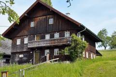 Geburtshaus von Franz Stelzhamer / Großpiesenham - Gemeinde Pram - Innviertel O.Ö. Von ihm kommt der Text der O.Ö Landeshymne Hoamatland.