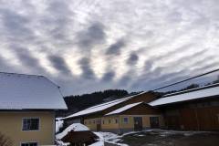 Interessante Wolkenformationen