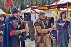 Bei frostigen Temperaturen - Mittelalterlicher Markt in Vöcklabruck