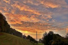 Morgenhimmel über Eferding