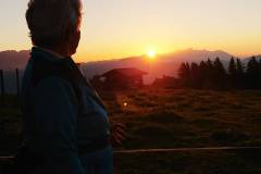 Sonnenaufgang auf der Mitterfeldalm (Hochkönig) - 06:00 Uhr früh