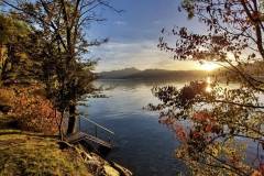 Die letzten angenehmen Herbsttage am See Foto: Bertl Purer