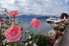 Traunsee Gmunden mit Raddampfer Gisela